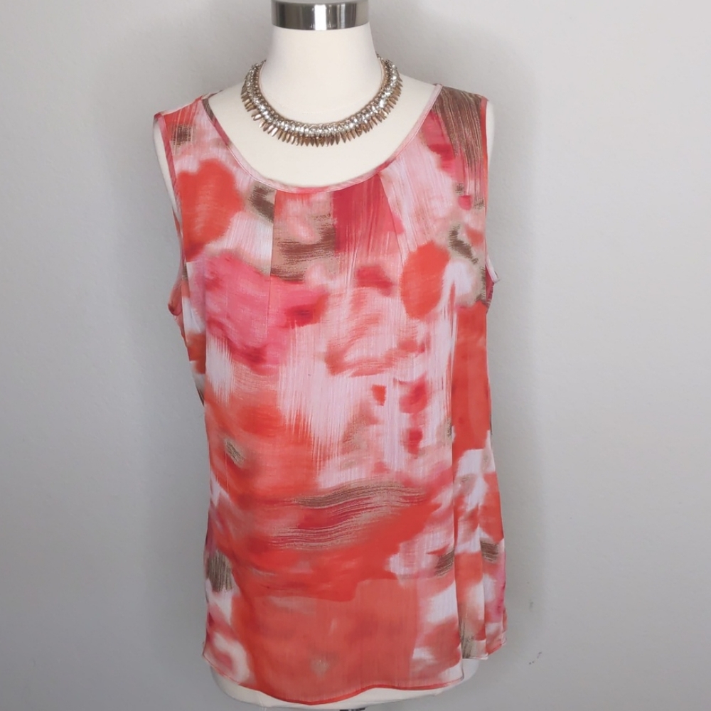 Zac & Rachel Women's Blouse Tank Size Large